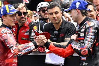 Marc Marquez, Marco Bezzecchi, 2026 Brazilian MotoGP.