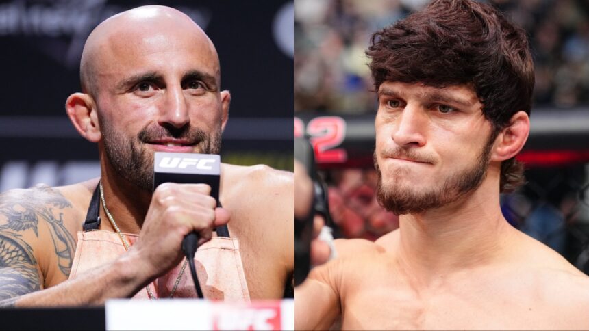 Alexander Volkanovski and Movsar Evloev