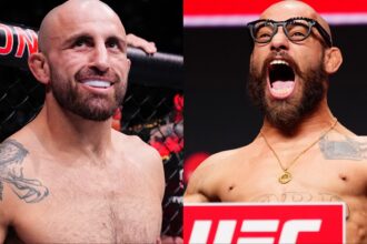 Alexander Volkanovski and Jean Silva