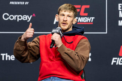 Arnold Allen at UFC London Q&A