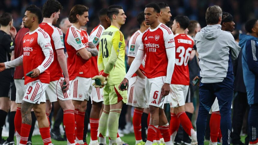 Arsenal deal with another injury blow to William Saliba after Carabao Cup final