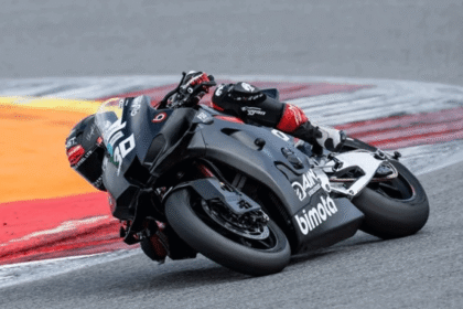 Max Cook, March 2026 Portimao WorldSBK test (BSB). Credit: British Superbike Championship.