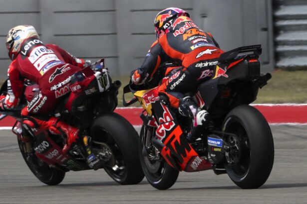 Marc Marquez, Enea Bastianini, 2026 US MotoGP.