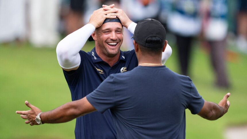 Bryson DeChambeau defeats LIV Wild Card in Singapore Playoffs