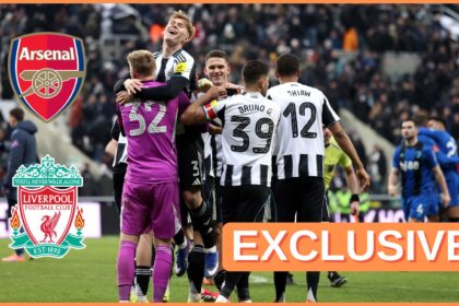 Source: Arsenal and Liverpool to 'closely monitor' Newcastle star valued at £70m