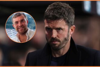 Michael Carrick and Fabrizio Romano