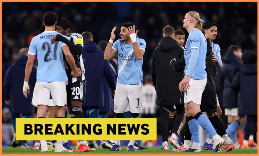 Man City breaking news