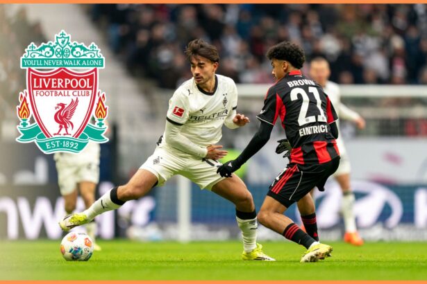 Nathaniel Brown in action for Eintracht Frankfurt