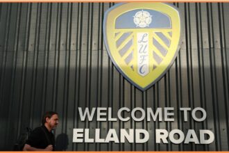 Daniel Farke at Elland Road