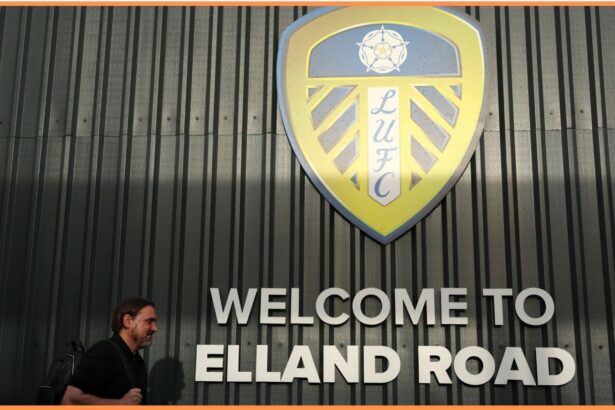 Daniel Farke at Elland Road