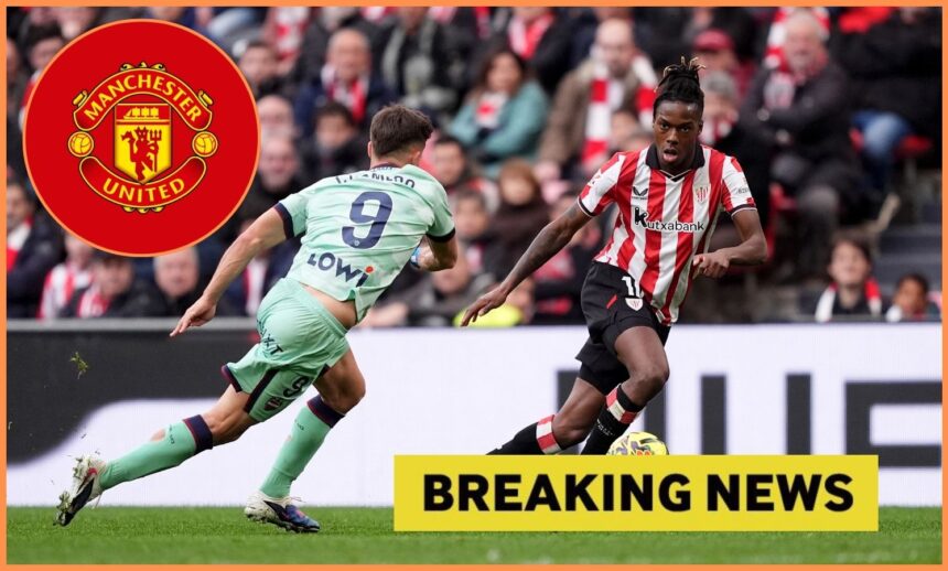 Nico Williams in action for Athletic Bilbao