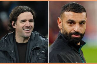 Split image of Owen Hargreaves and Mohamed Salah
