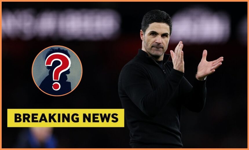 Arsenal manager Mikel Arteta applauding the fans