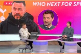 Tim Sherwood discussing Roberto De Zerbi