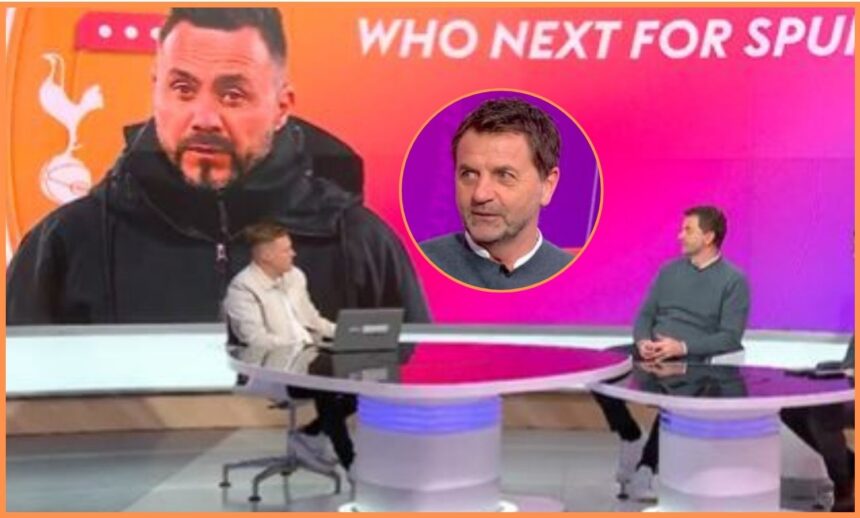 Tim Sherwood discussing Roberto De Zerbi