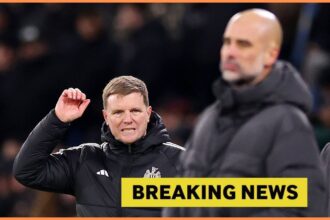 Eddie Howe and Pep Guardiola