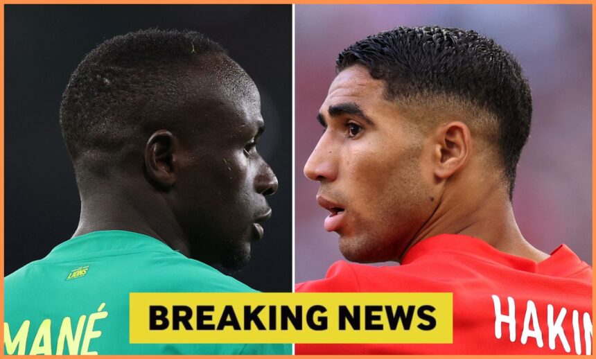 Sadio Mane and Achraf Hakimi (Getty Images)