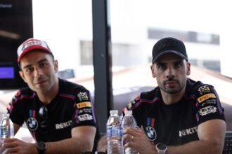Danilo Petrucci, Miguel Oliveira, 2026 Portuguese WorldSBK, BMW roundtable. Credit: Gold and Goose.