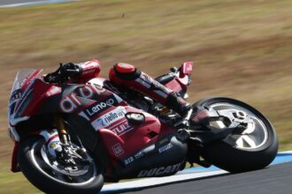 Nicolo Bulega, 2026 Phillip Island WorldSBK Test. Credit: Gold and Goose.