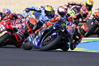 Fabio Quartararo, Marc Marquez, 2026 Brazilian MotoGP Sprint.