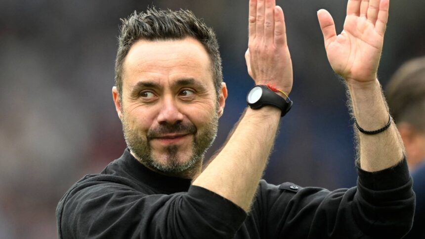 Fabrizio Romano reveals the latest information on Roberto De Zerbi's departure from Tottenham late at night