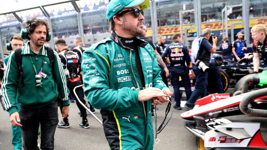 Fernando Alonso, Aston Martin, 2026 Australian GP