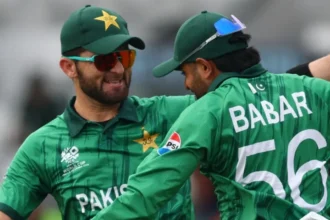 Pakistan Shaheen Afridi and Babar Azam