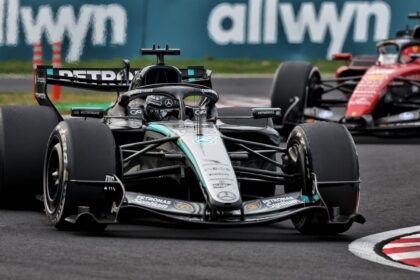 Russell had to settle with fourth in Japan