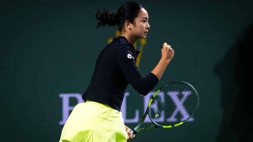 How Alex Ila beats Dayana Yastremska and prepares for deep run at Indian Wells Open