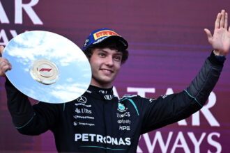 Antonelli secured a Mercedes 1-2 in Melbourne