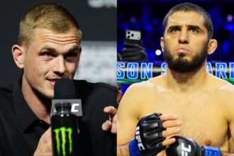 Ian Machado Garry and Islam Makhachev