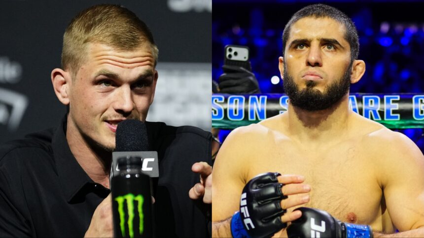 Ian Machado Garry and Islam Makhachev