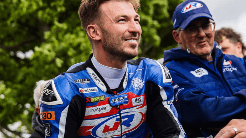 Paul Jordan. Credit: Isle of Man TT.