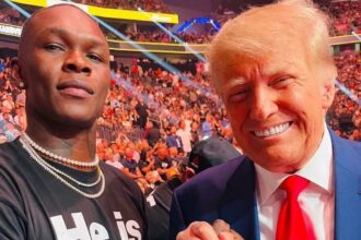 Israel Adesanya, Donald Trump, UFC White House
