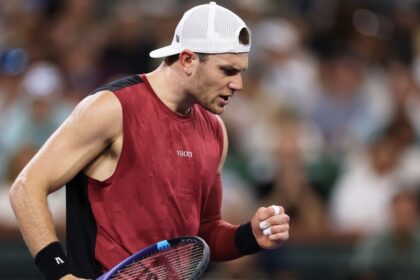 Jack Draper defeats Novak Djokovic in three sets at Indian Wells