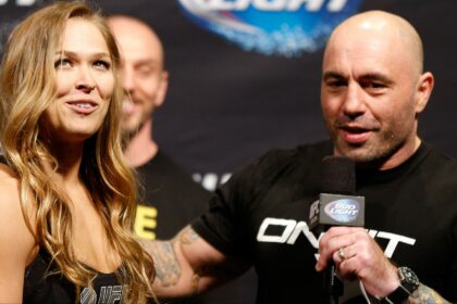 Ronda Rousey and Joe Rogan