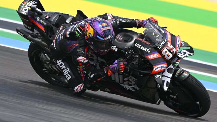Jorge Martin, 2026 MotoGP Brazilian Grand Prix. Credit: Gold and Goose.