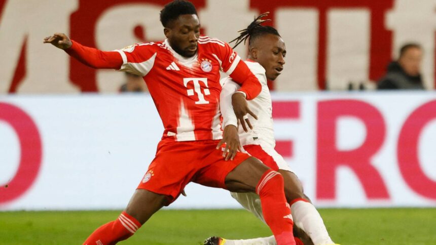 Manchester United plan blockbuster summer move for Bayern Munich's Alphonso Davies