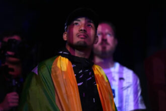 Joshua Van UFC walkout