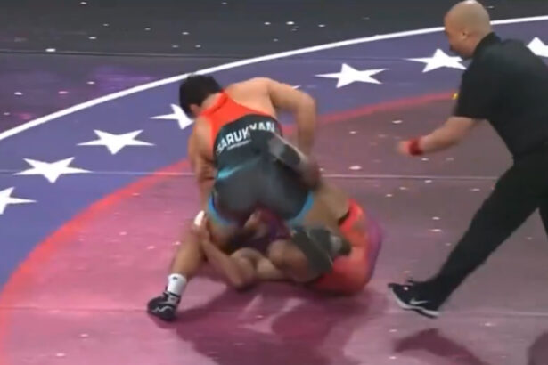 Arman Tsarukyan and Georgio Poullas brawl