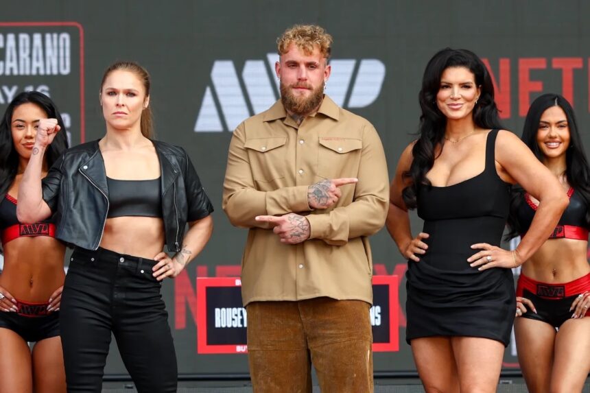 Jake Paul, Gina Carano, Ronda Rousey, Netflix MMA, UFC