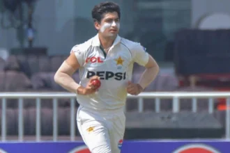 Naseem Shah of Pakistan