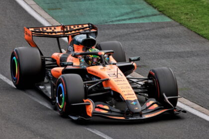 Oscar Piastri outpaced McLaren teammate Lando Norris