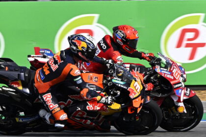 Pedro Acosta, Marc Marquez, 2026 Thai MotoGP Sprint.