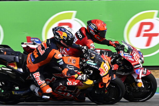 Pedro Acosta, Marc Marquez, 2026 Thai MotoGP Sprint.
