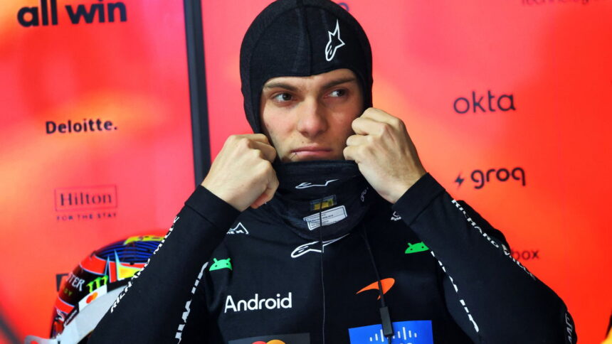 Piastri has not contested a single Grand Prix lap in 2026