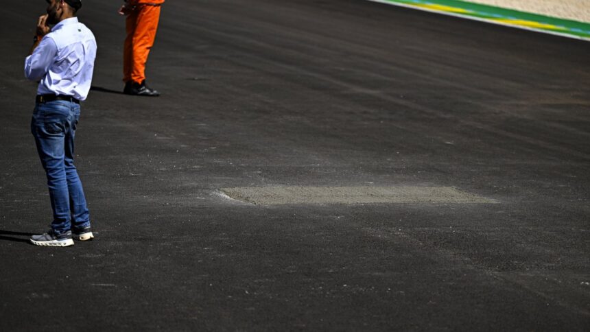 MotoGP Brazil track damage