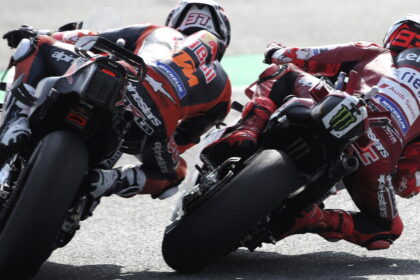 Pedro Acosta, Marc Marquez, 2026 Thai MotoGP (Gold&Goose).