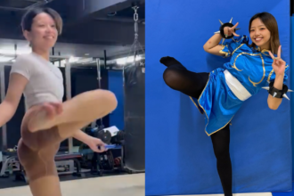 Real-Life Chun-Li Mona Kimura’s One-Leg Rope Drill Goes Viral Ahead of K-1 Return