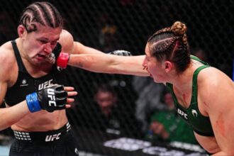 Debuting Regina Tarin Triumphs in Brutal, Bloody Fight Against Ernesta Kareckaite - UFC Mexico Highlights